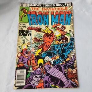 The Invincible Iron Man #127 Comic Book October 1979‎ Marvel Group News Stand FN